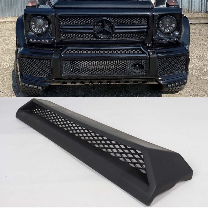 Fiberglass Front AMG Bumper Upper Attachment for Mercedes-Benz W463 G-Class