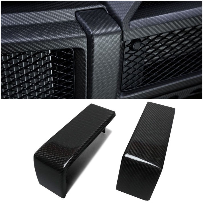 Mercedes-Benz W463 G-Wagon AMG Front Bumper Carbon Fiber Inserts