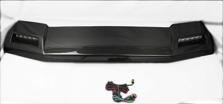 Carbon Fiber Front Roof Spoiler with LEDs for Mercedes-Benz W463 G-Wagon 4x4 6x6