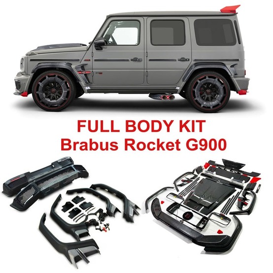 FULL BODY KIT Brabus Rocket G900 for Mercedes-Benz W463A W464 G Wagon 2019+