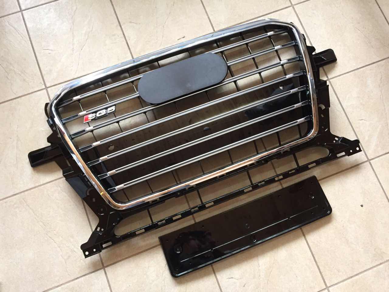 Atrapa grill Audi Q5 8R 2012-2015 po liftingu styl SQ5 Chrom