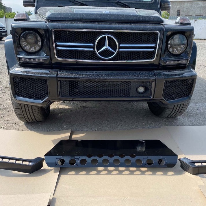 Mercedes-Benz W463 AMG G-Class Black Front Skid Plate