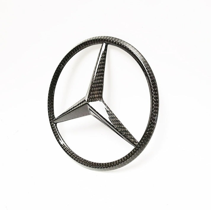 Carbon Front Emblem Grill Star Grille Badge for W463 G-Class Mercedes