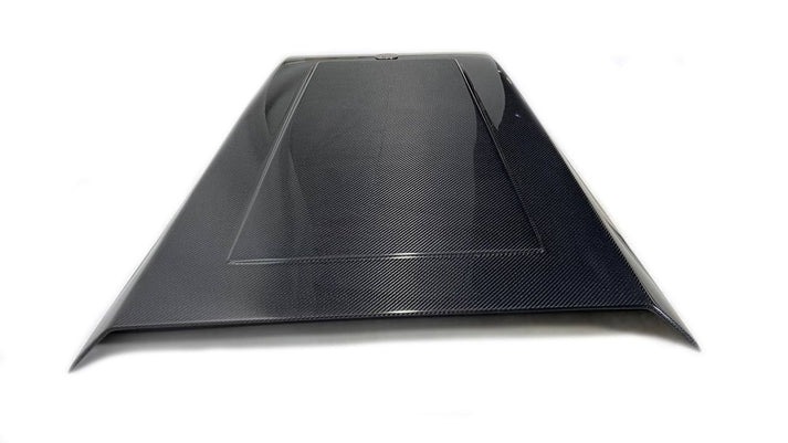 Mercedes-Benz W463 G-Wagon Carbon Fiber Hood Cover Bonnet Scoop + Badge