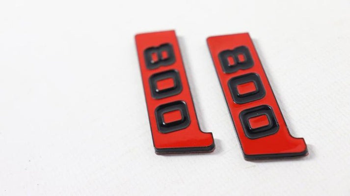 800 Brabus Fender Emblems 800 Logo Badge for G-Class Mercedes 2pcs