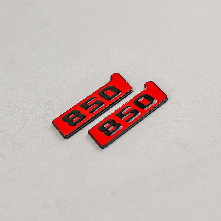 Metal Brabus 850 Fender Emblem Logo Badge for Mercedes-Benz W463 G-Class