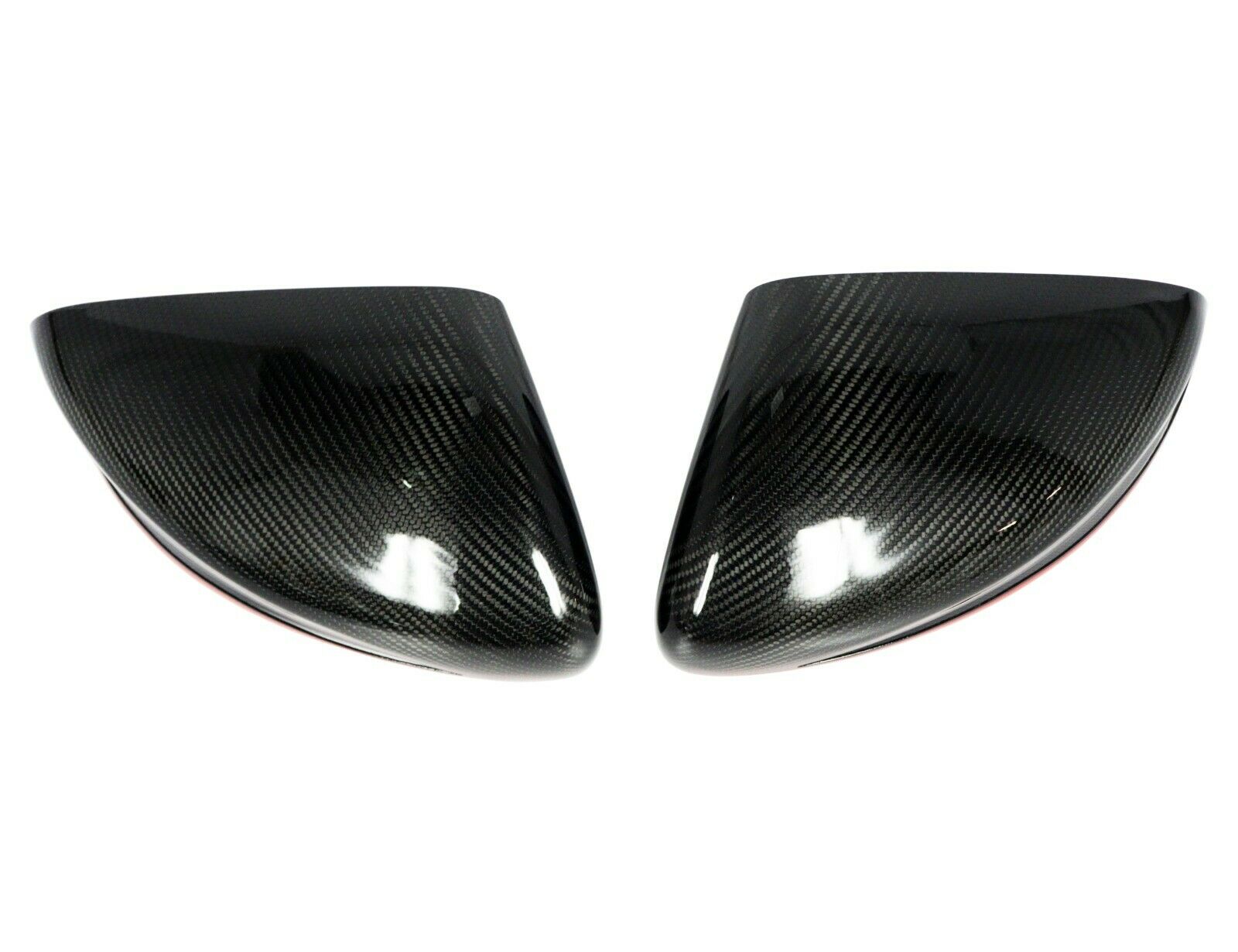 Carbon Fiber Mirror Covers Red Stripe for Mercedes-Benz G-Class W463A