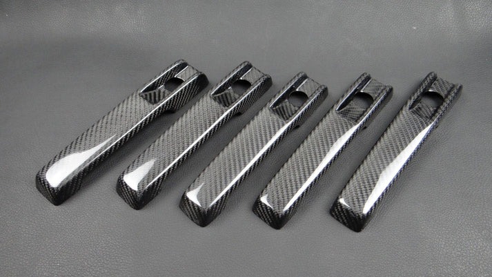 Carbon Fiber Brabus Door Handle Covers for Mercedes-Benz W463 W463A G-Class