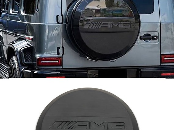 AMG Fiberglass Rear Spare Tire Cover for Mercedes-Benz W463 G-Class