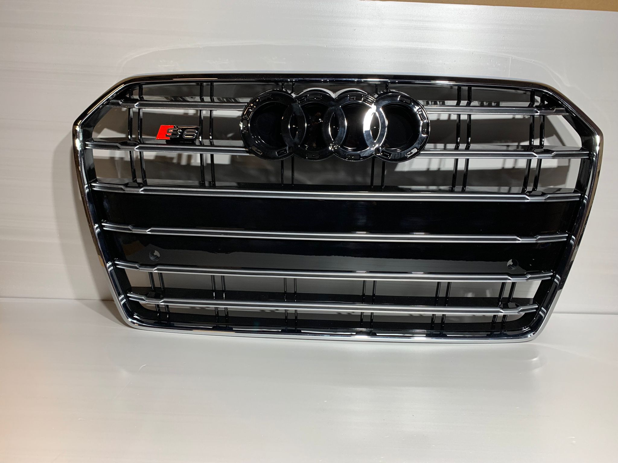 Atrapa grill Audi A6 2015-2018 C7 po liftingu styl S6 black chrom