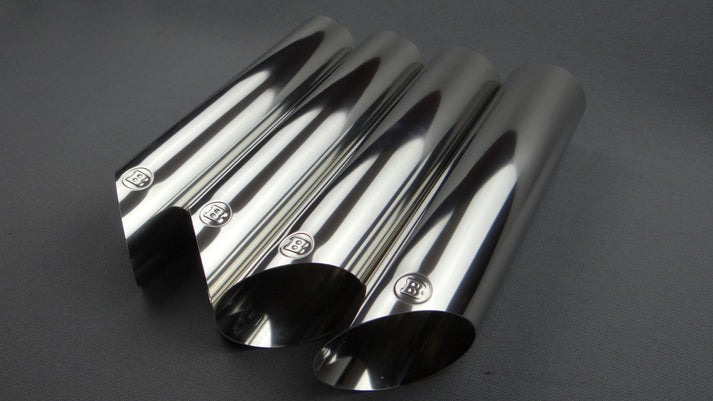 Stainless Steel Brabus Chrome Exhaust Pipe Tips for Mercedes-Benz W463 G-Class 4pcs