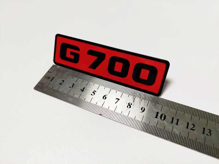 G700 Front Grille Emblem G700 Logo Badge for G-Class w463 G63