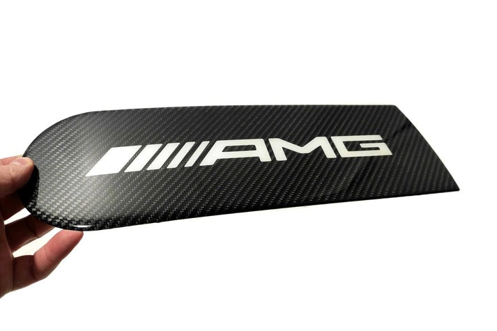 Carbon Fiber Rear Spare Tire Cover Badge Emblem Logo AMG for Mercedes-Benz W463 G-Class G-Wagon