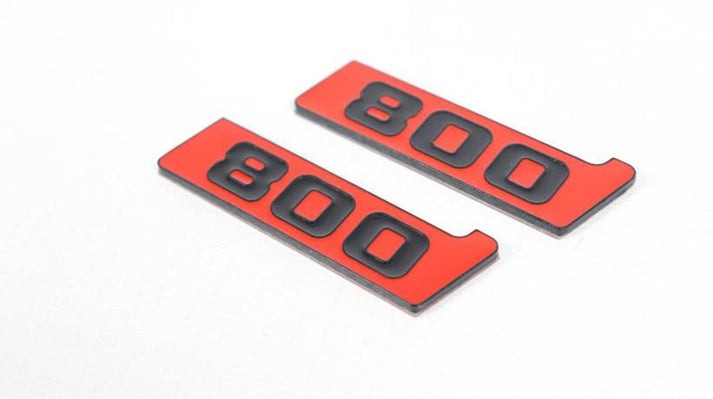 800 Brabus Fender Emblems 800 Logo Badge for G-Class Mercedes 2pcs