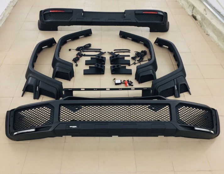 Carbon Fiber Brabus Rocket G900 Body Kit + Plastic Widestar Body Kit for Mercedes-Benz W463A G Wagon 2019+