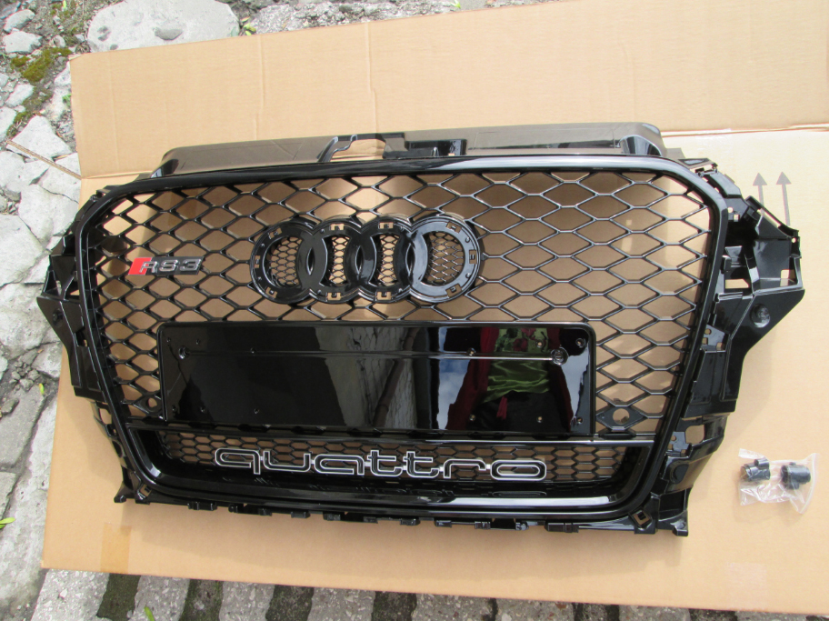 Atrapa grill Audi A3 2011-2015 8V przed liftingieml RS3 Black Quattro