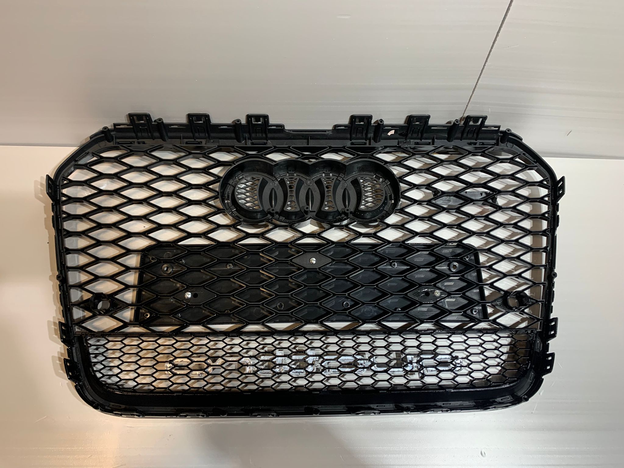 Grille Audi A6 2011-2015 C7 RS6 Style Black Quattro