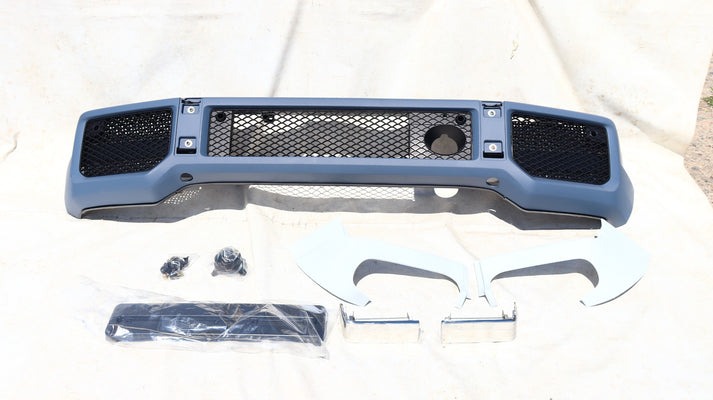 Front Bumper 63 AMG for Mercedes G-Class W463 ABS Plastic