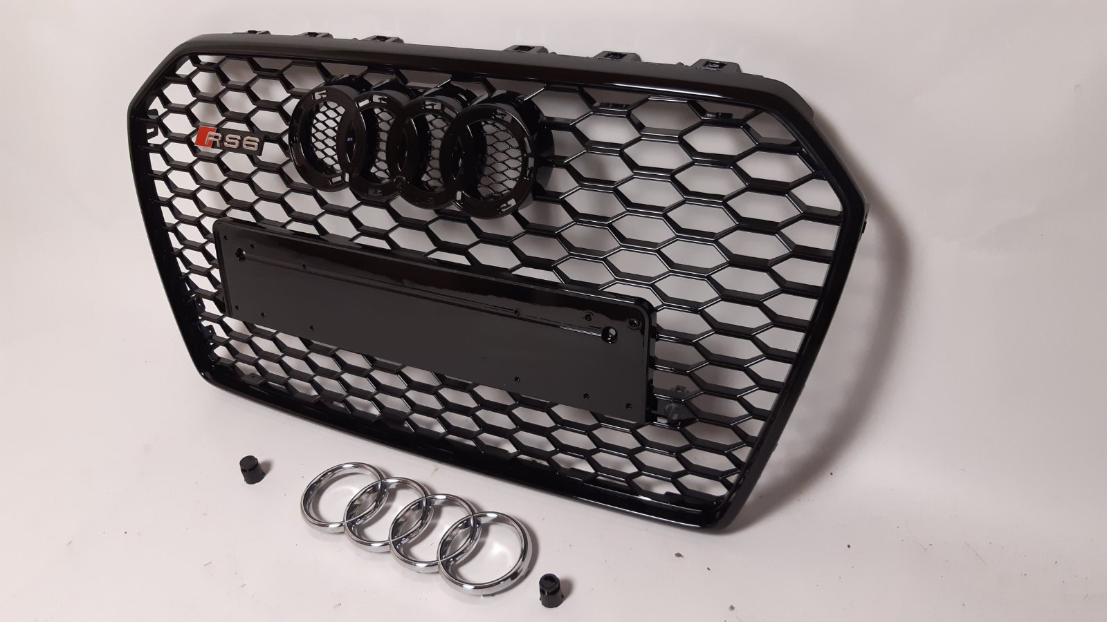 Atrapa grill Audi A6 2015-2018 C7 po liftingu styl RS6 Black