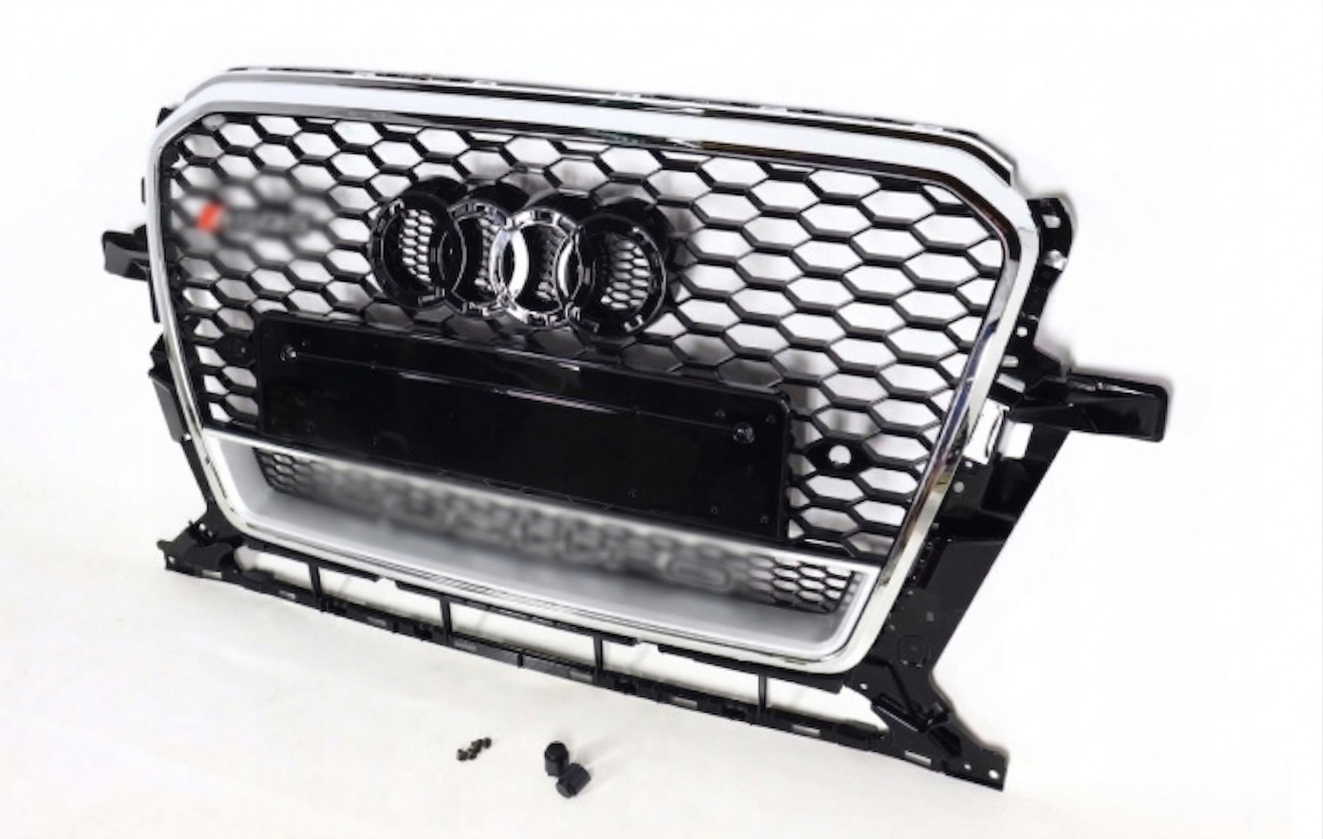 Atrapa grill Audi Q5 8R 2012-2015 po liftingu styl RSQ5 Chrom Quattro