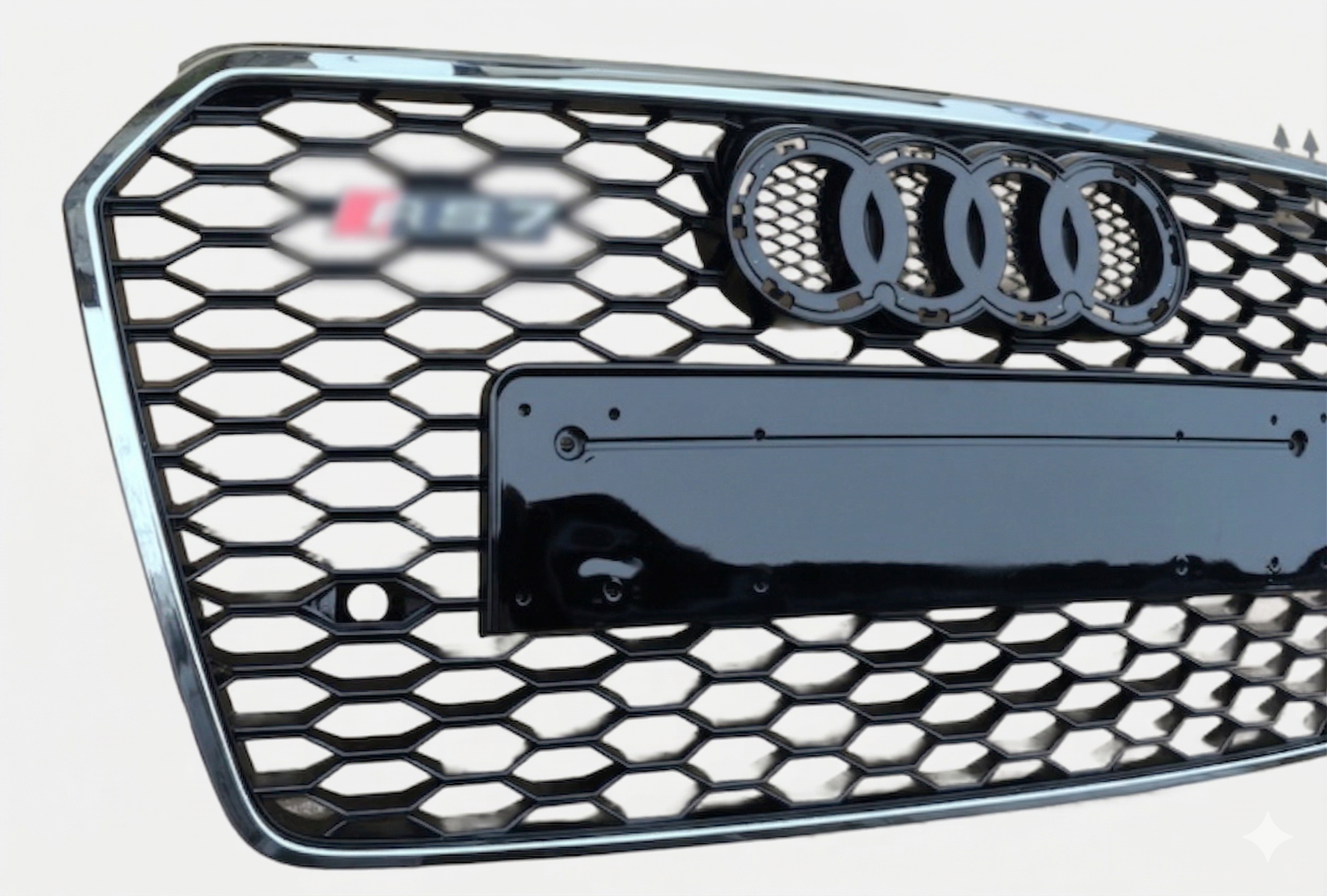 Atrapa grill do Audi A7 LIFT 4G8 (2014-2017) styl RS7 Chrom