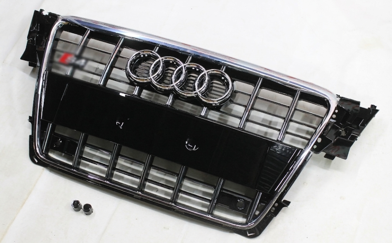 Atrapa grill Audi A4 2008-2011 B8 pzed liftingiem styl S4 Chrom