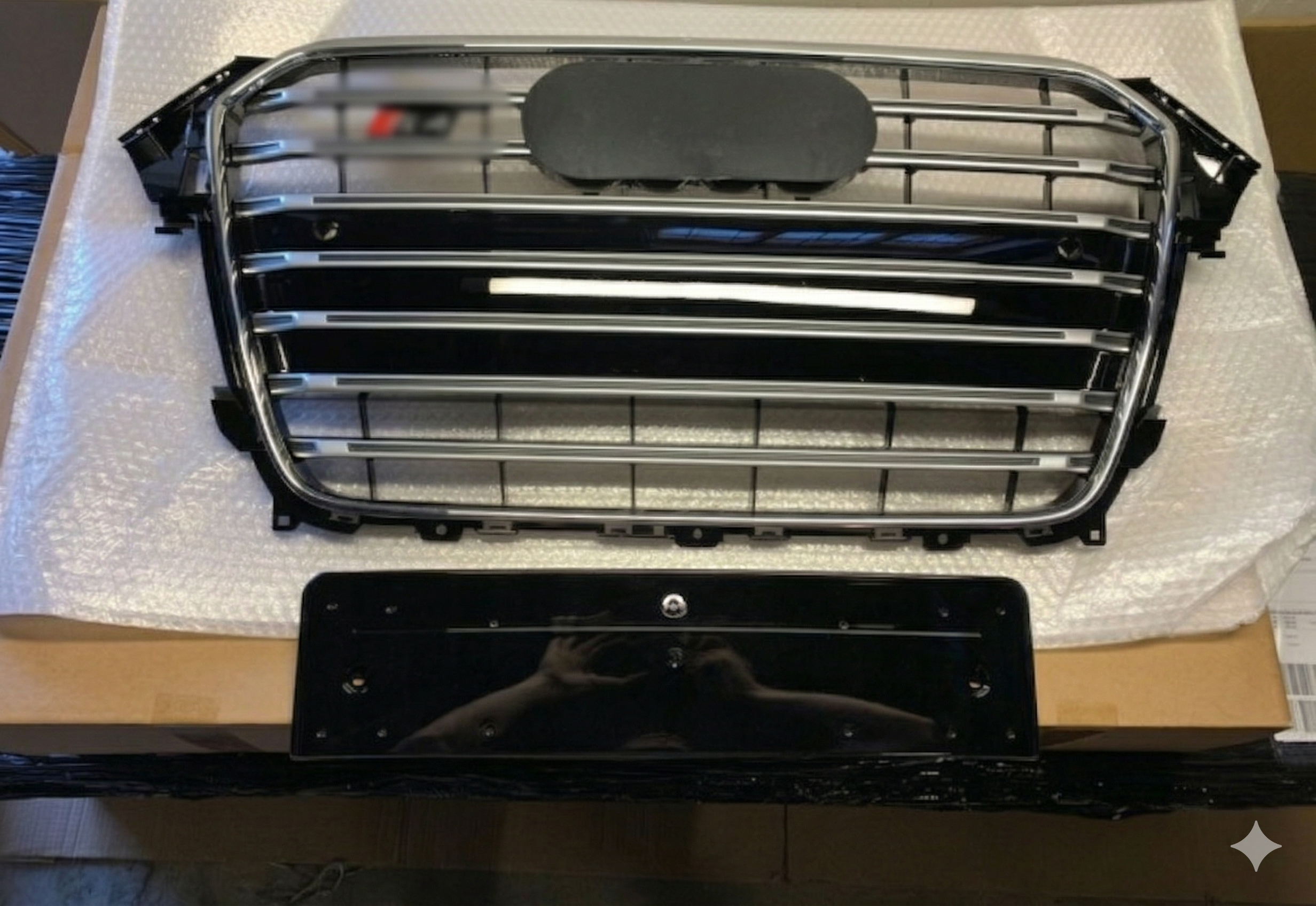 Atrapa grill Audi A4 2011-2014 B8 po liftingu styl S4 Chrom