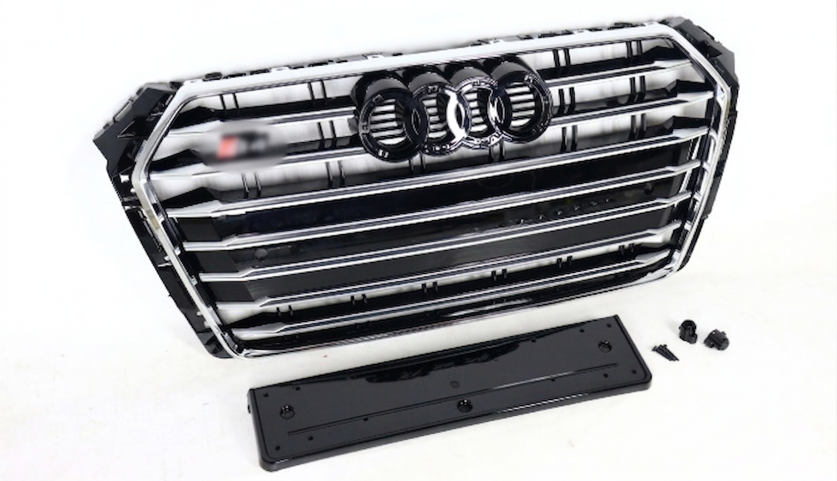 Atrapa grill Audi A4 2015-2018 B9 przed liftingiem styl S4 chrom
