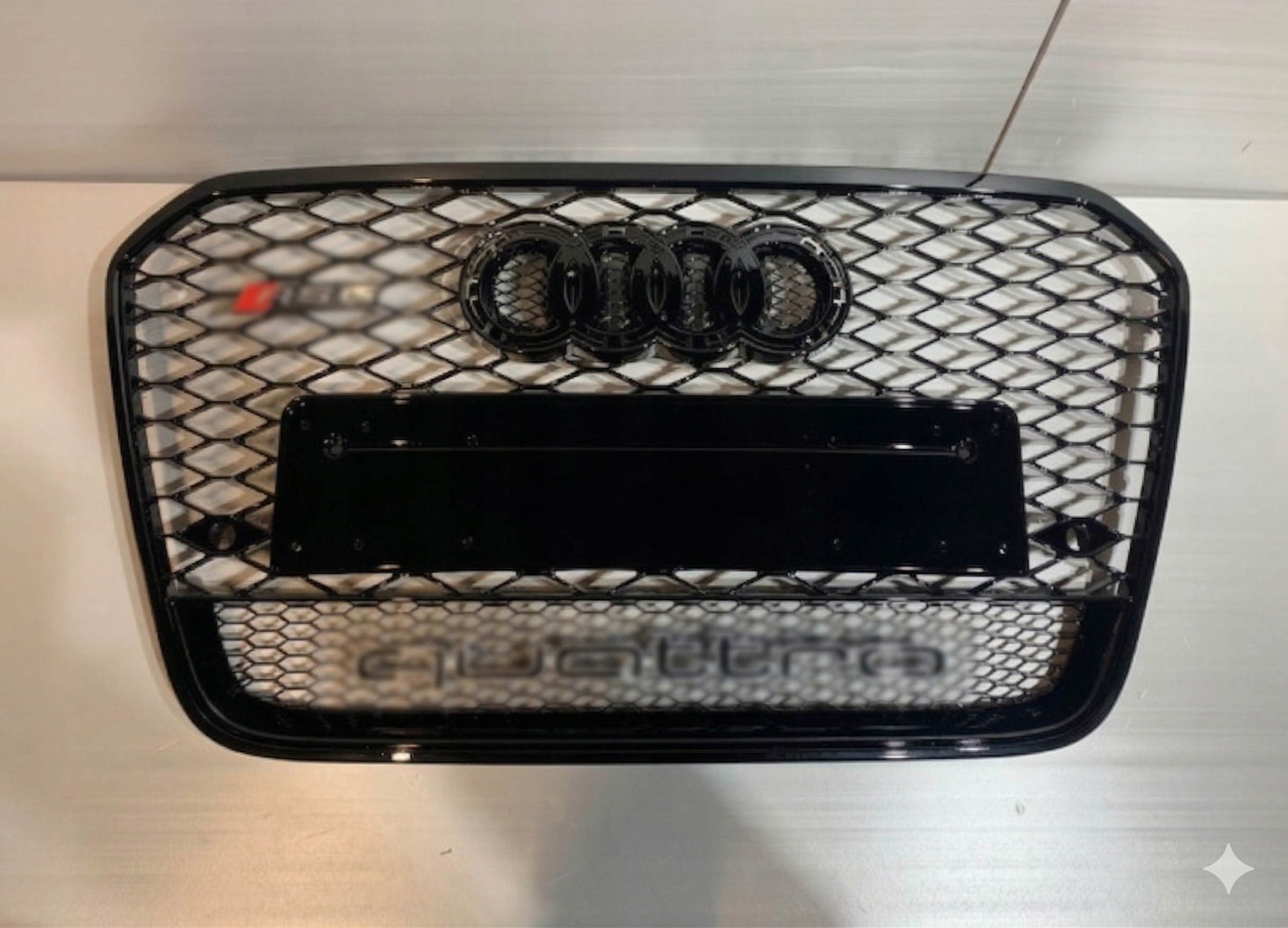 Atrapa grill Audi A6 2011-2015 C7 styl RS6 Black Quattro