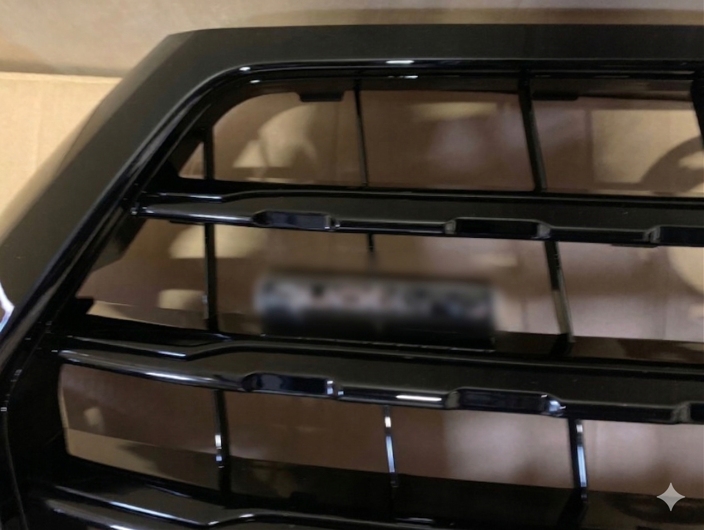 Atrapa grill Audi Q7 4M 2015- styl SQ7 Black Quattro