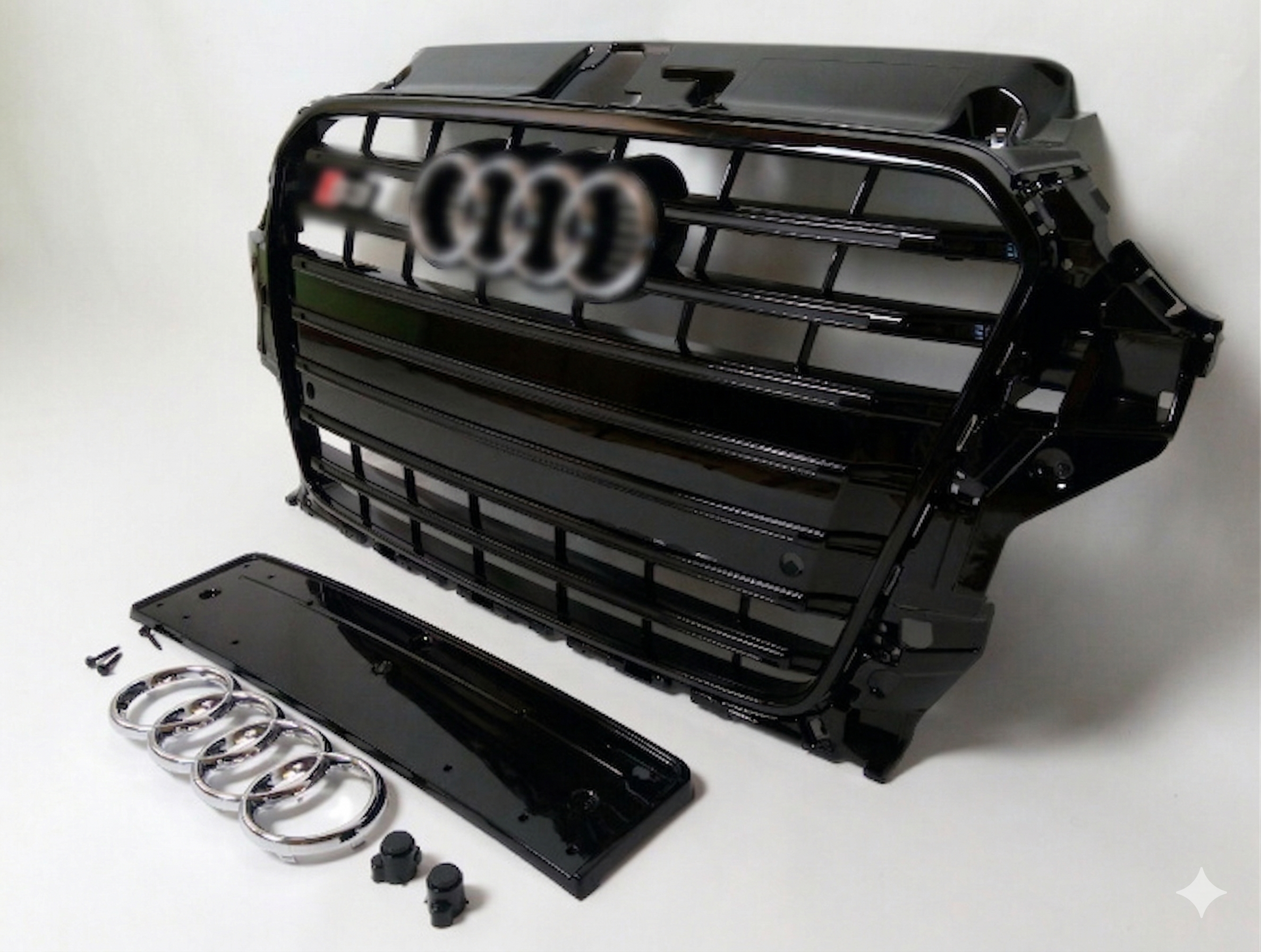 Atrapa grill Audi A3 8V 2011-2015 przed liftingiem styl S3 black