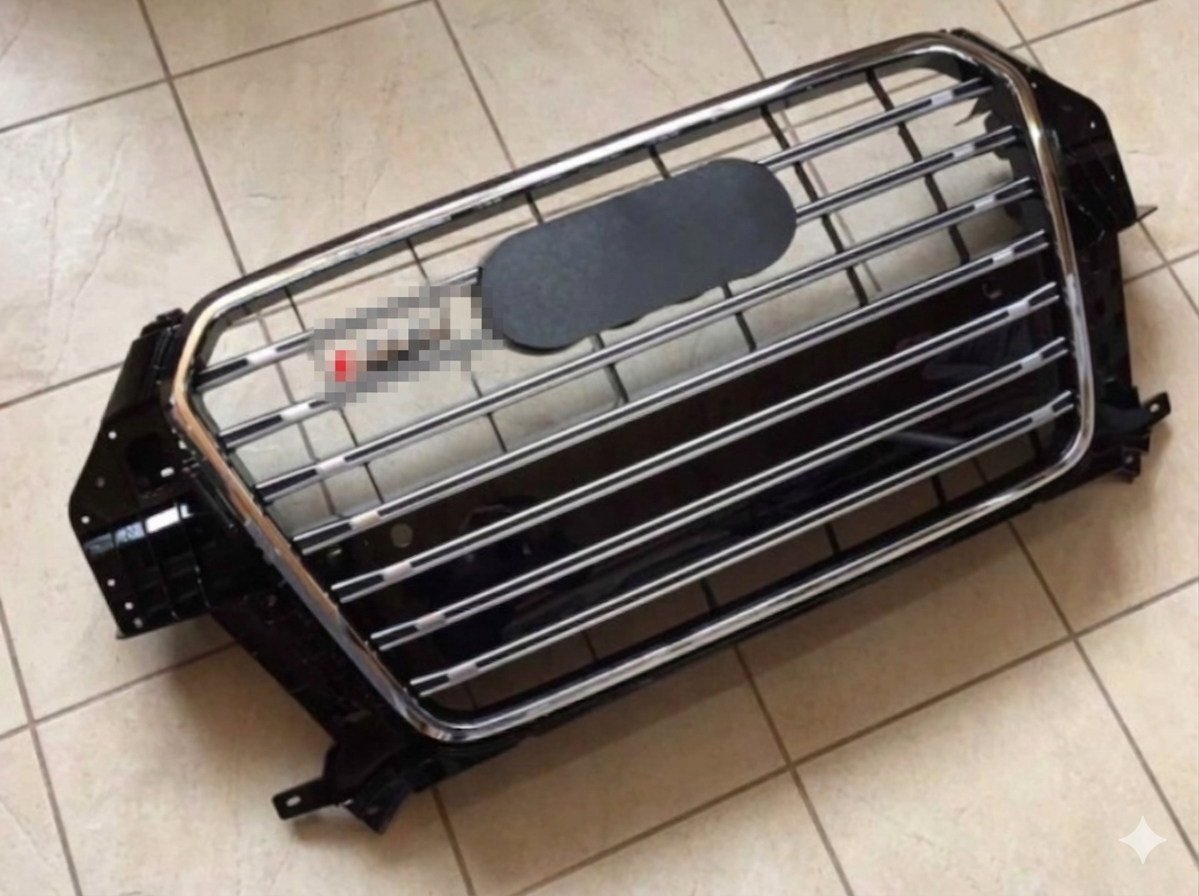 Atrapa grill Audi Q3 8U 2011-2015 przed liftingiem styl SQ3 Black