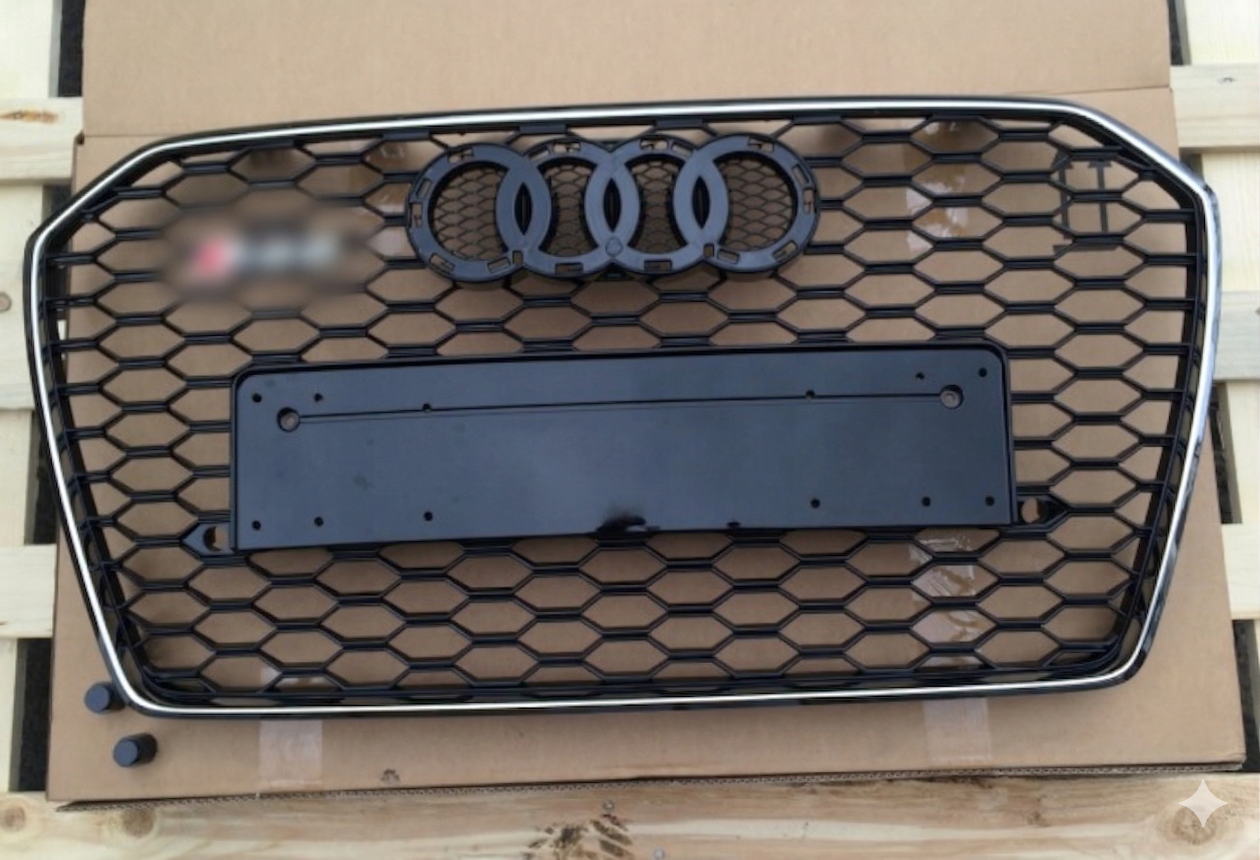Atrapa grill Audi A6 2015-2018 C7 po liftingu styl RS6 Chrom