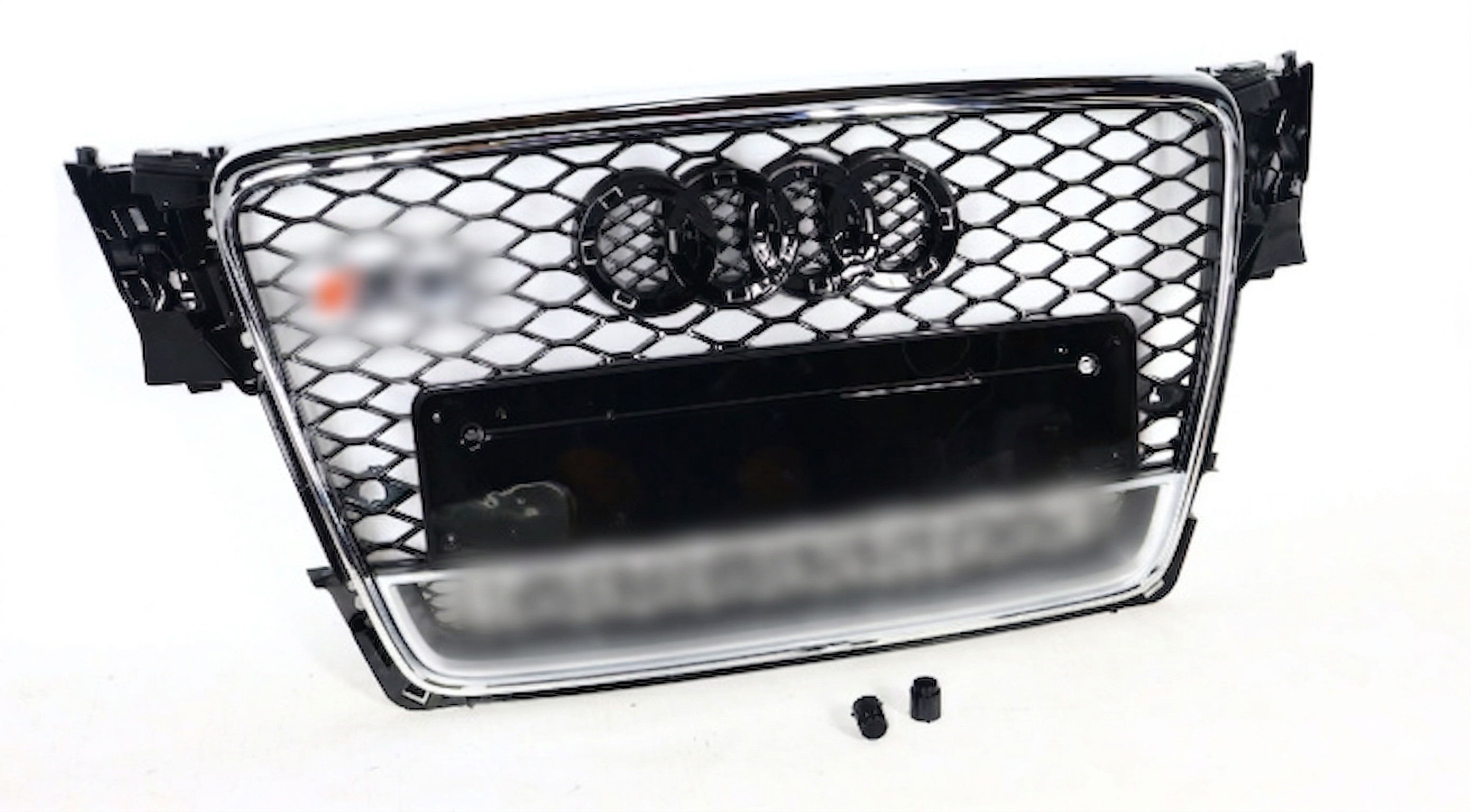Atrapa grill Audi A4 2008-2011 B8 pzed liftingiem styl RS4 Chrom Quattro