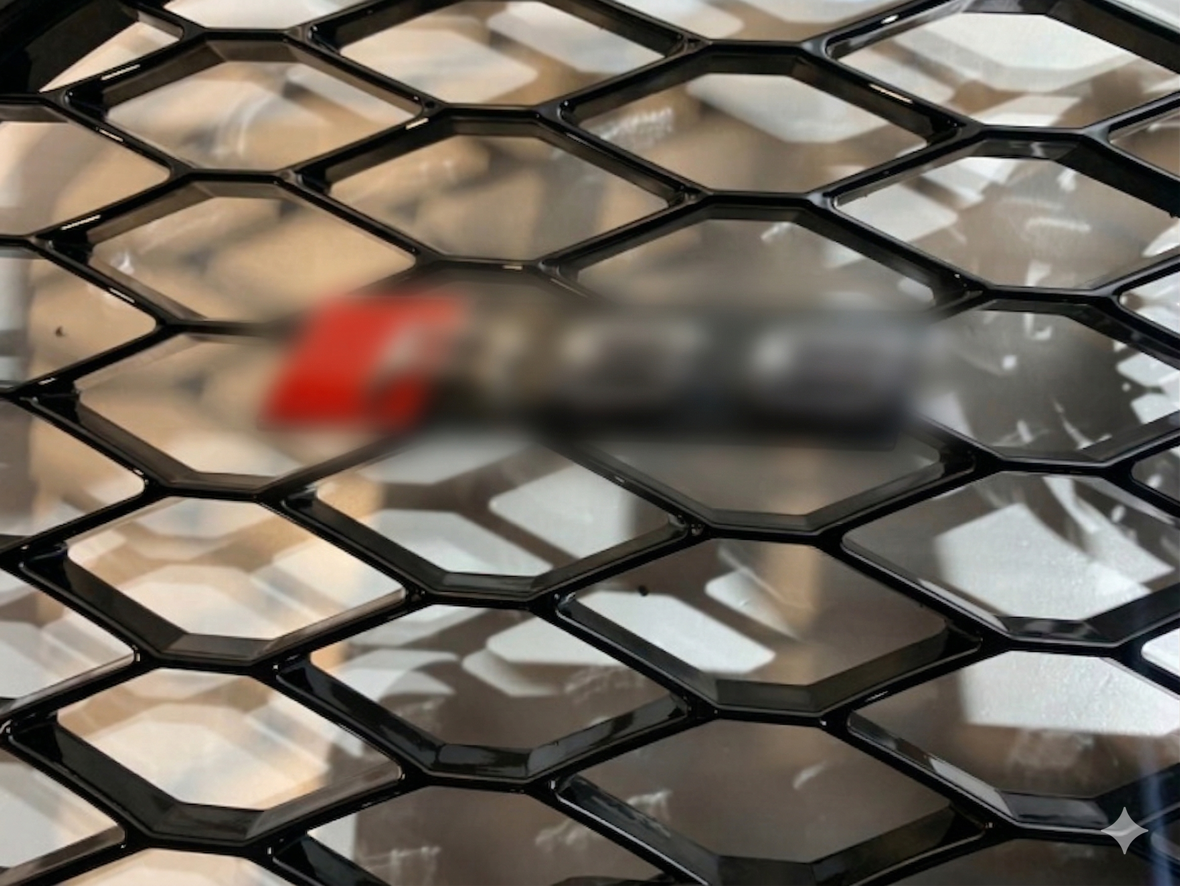 Atrapa grill Audi A6 2011-2015 C7 styl RS6 Black Quattro