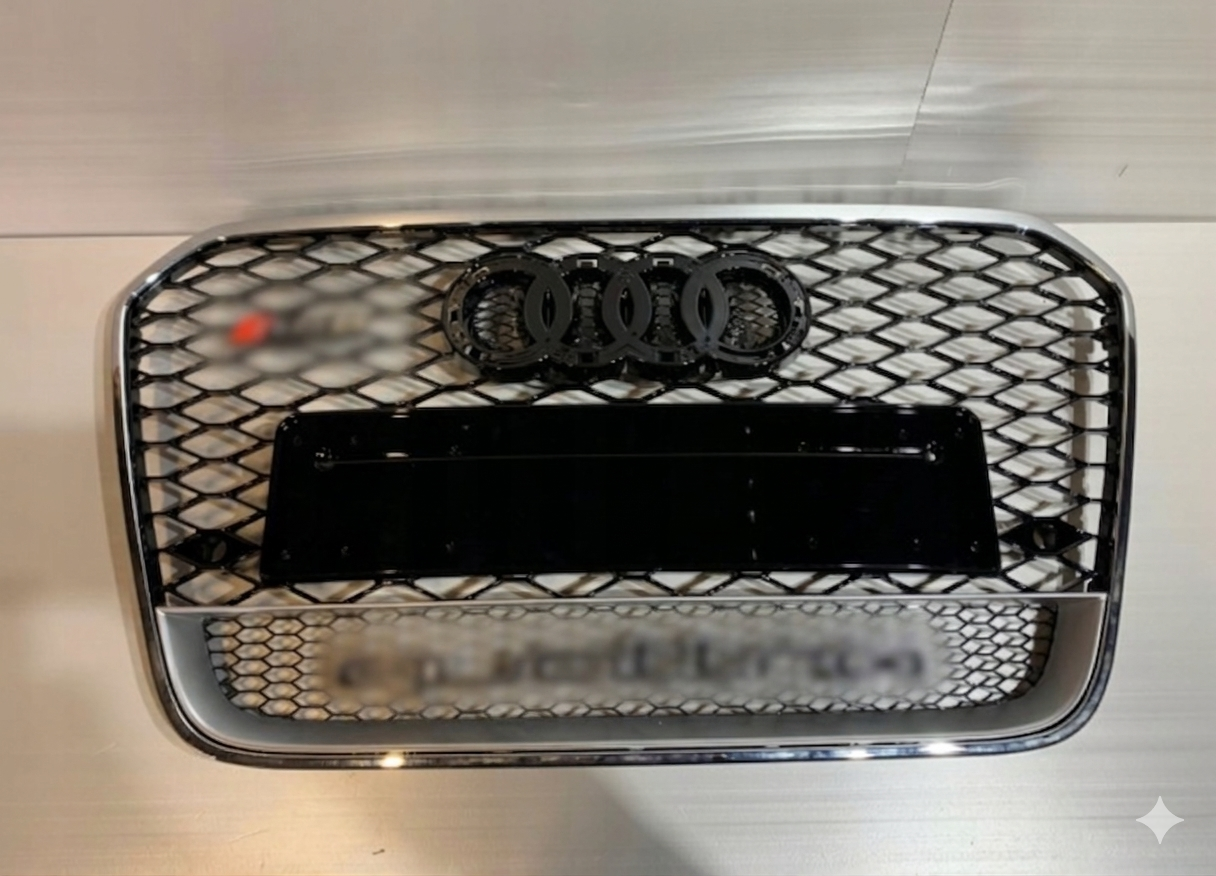 Atrapa grill Audi A6 2011-2015 C7 styl RS6 Chrom Quattro