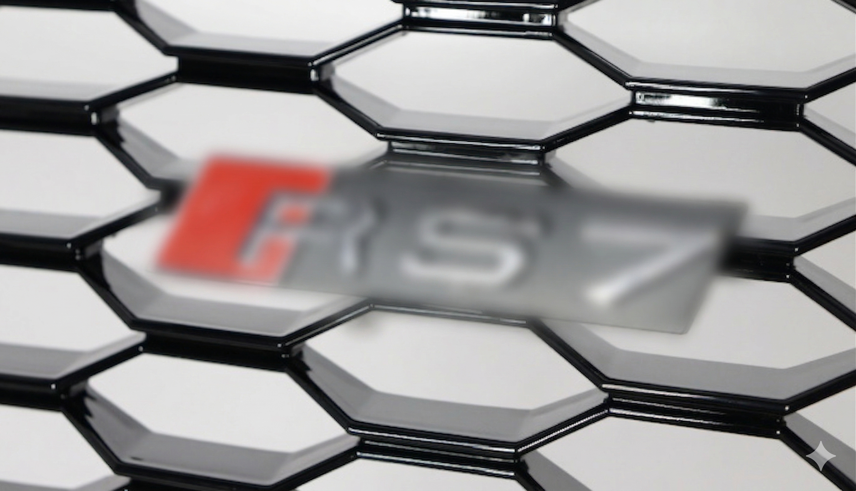 Atrapa grill Audi A7 2010-2014 4G7 styl RS7 CHROM QUATTRO