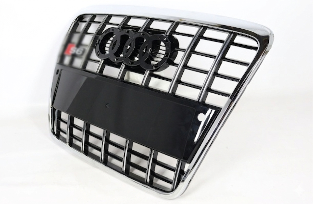 Atrapa grill Audi A6 2006-2011 C6 styl S6 Chrom
