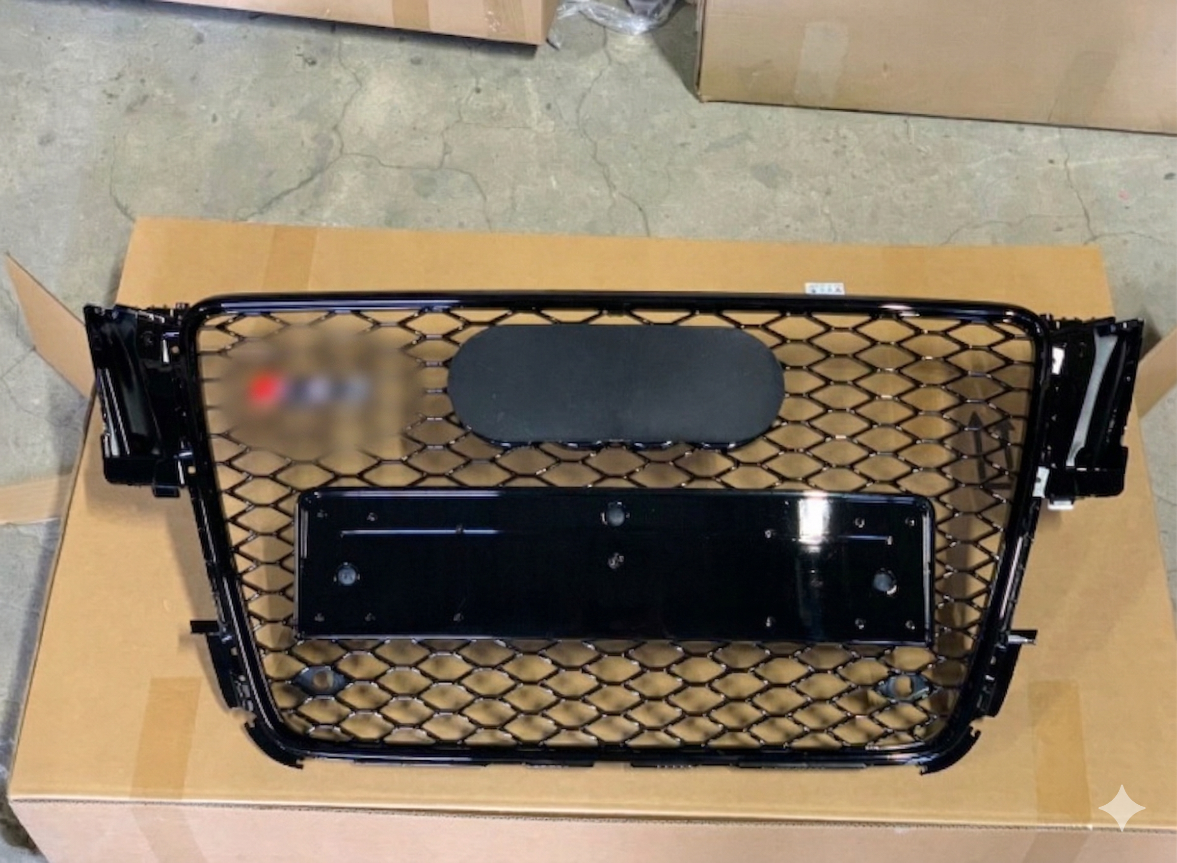 Atrapa grill Audi A5 2008-2011 8T przed liftingiem styl RS5 Black