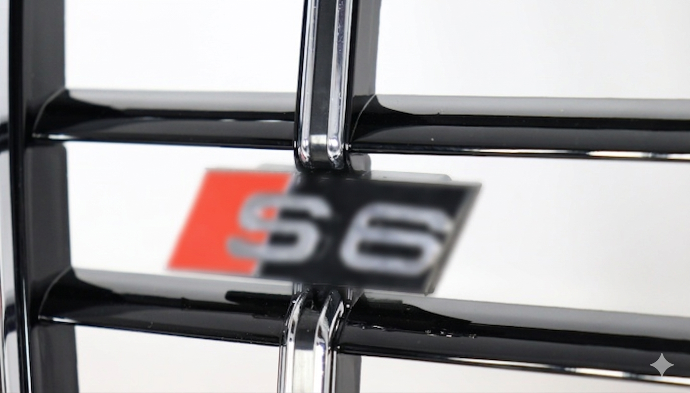 Atrapa grill Audi A6 2006-2011 C6 styl S6 Chrom