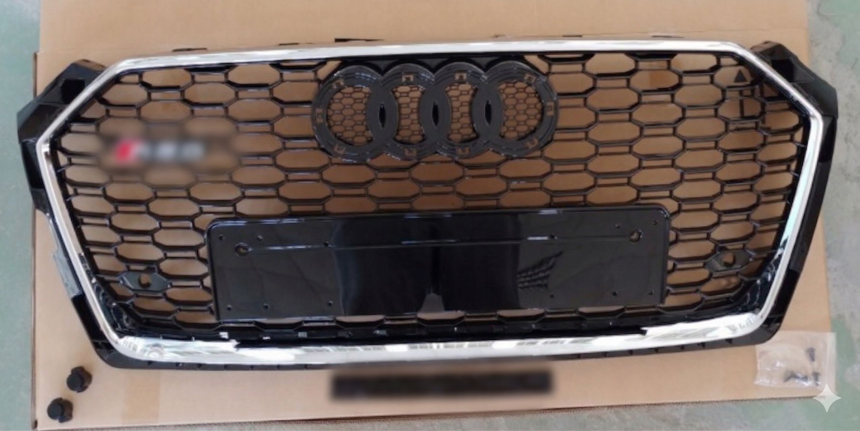 Atrapa grill Audi A5 2016-2019 9F styl RS5 Chrom Quattro