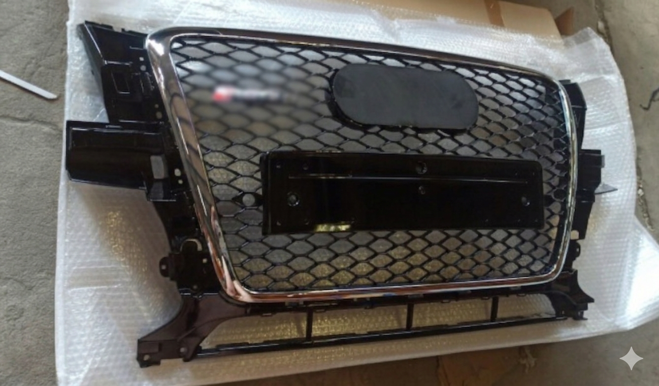 Atrapa grill Audi Q5 8R 2008-2011 przed liftingieml styl RSQ5 Chrom