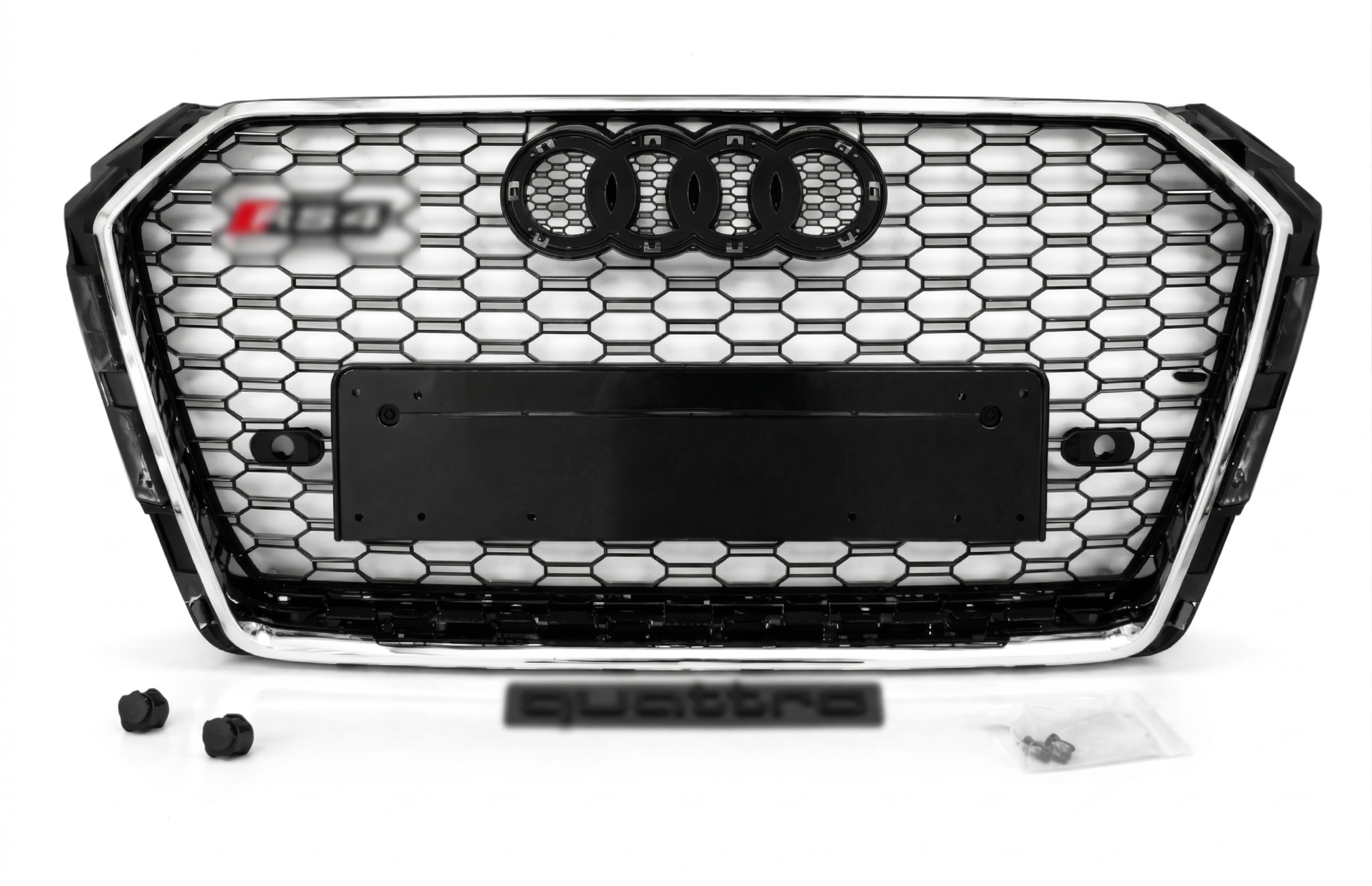  2015-2018 B9 przed liftingiem styl RS4 Chrom Quattro