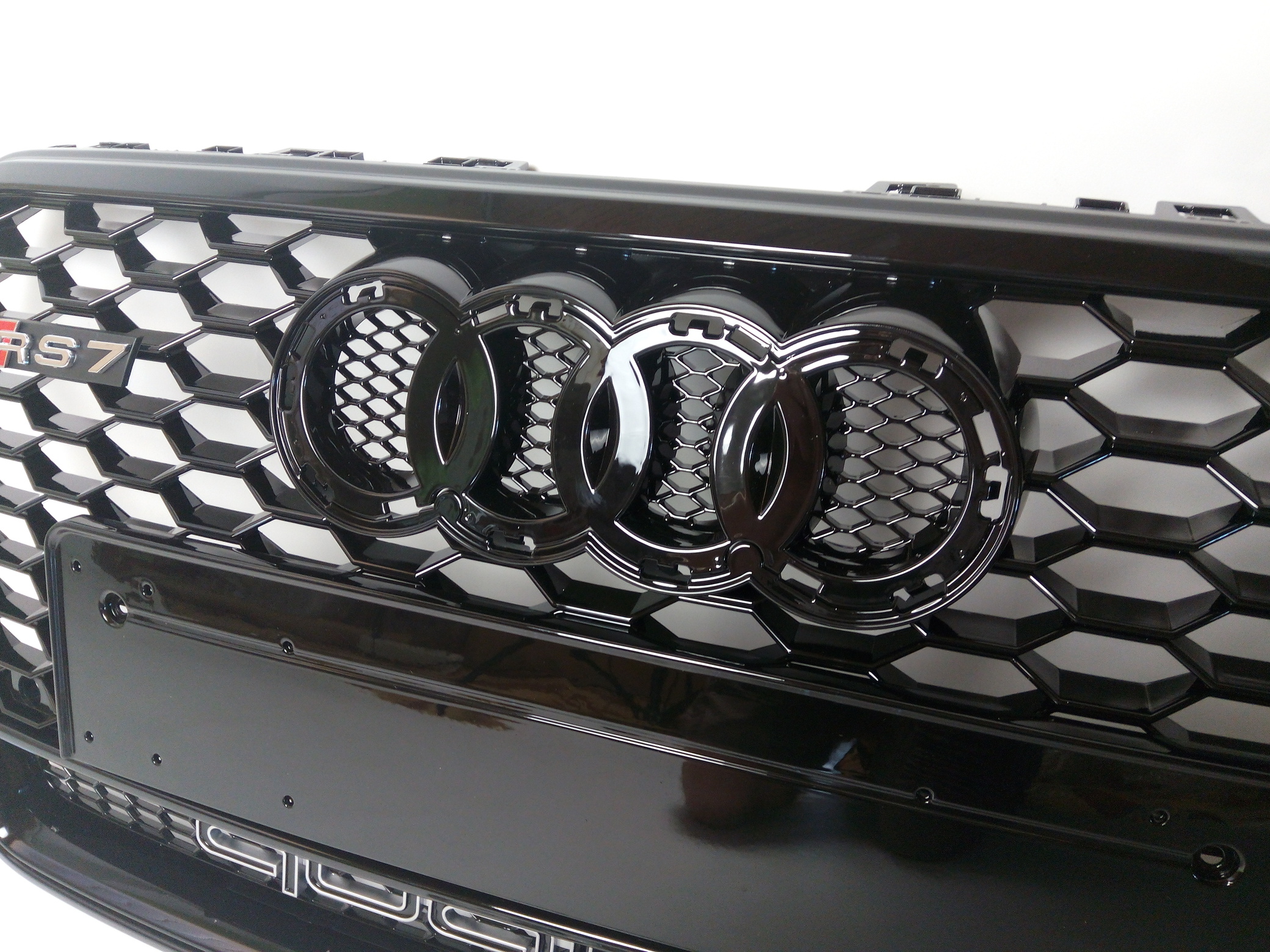 Atrapa grill do Audi A7 LIFT 4G8 (2014-2017) styl RS7 Black Quattro