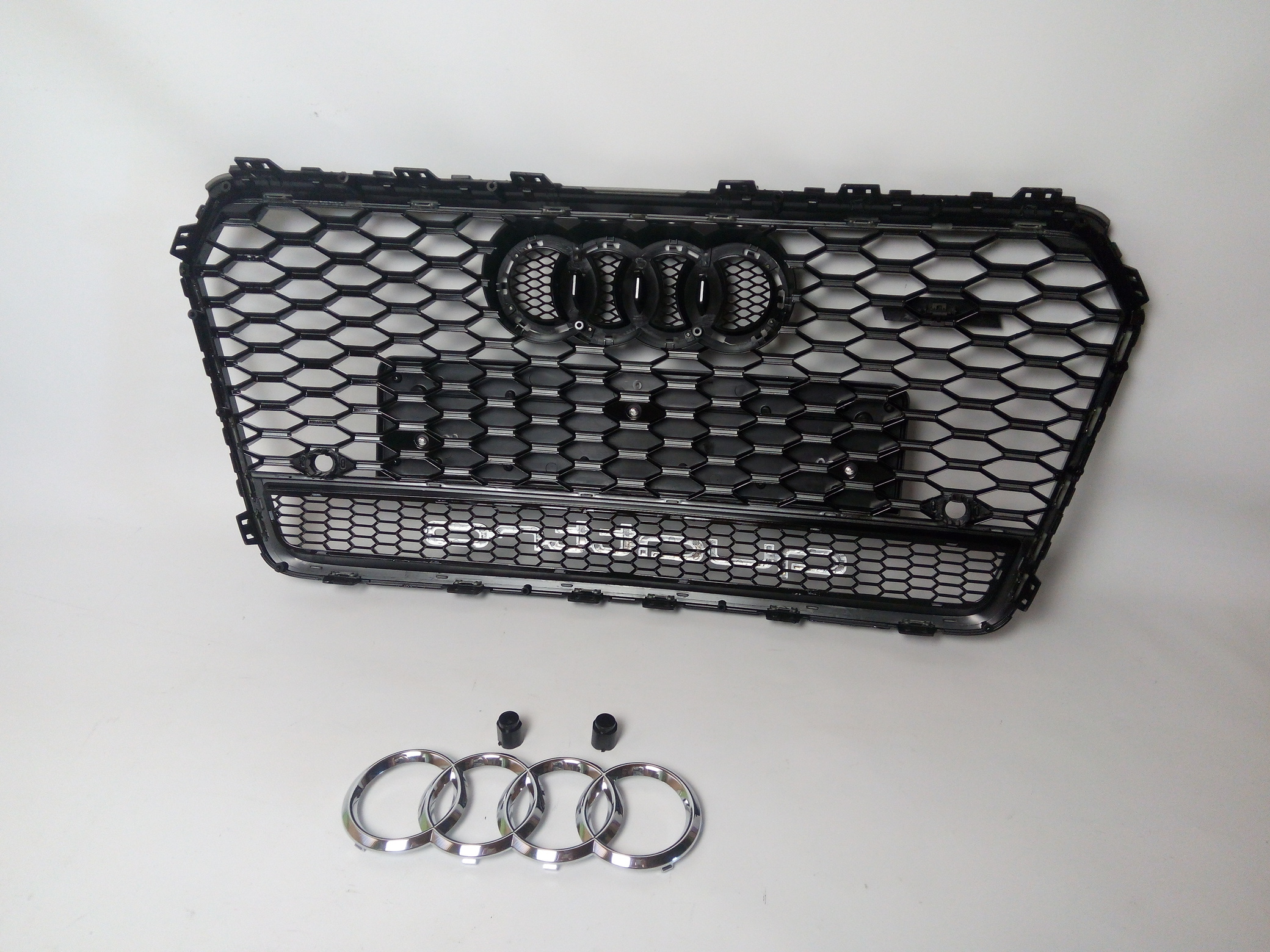 Atrapa grill do Audi A7 LIFT 4G8 (2014-2017) styl RS7 Black Quattro