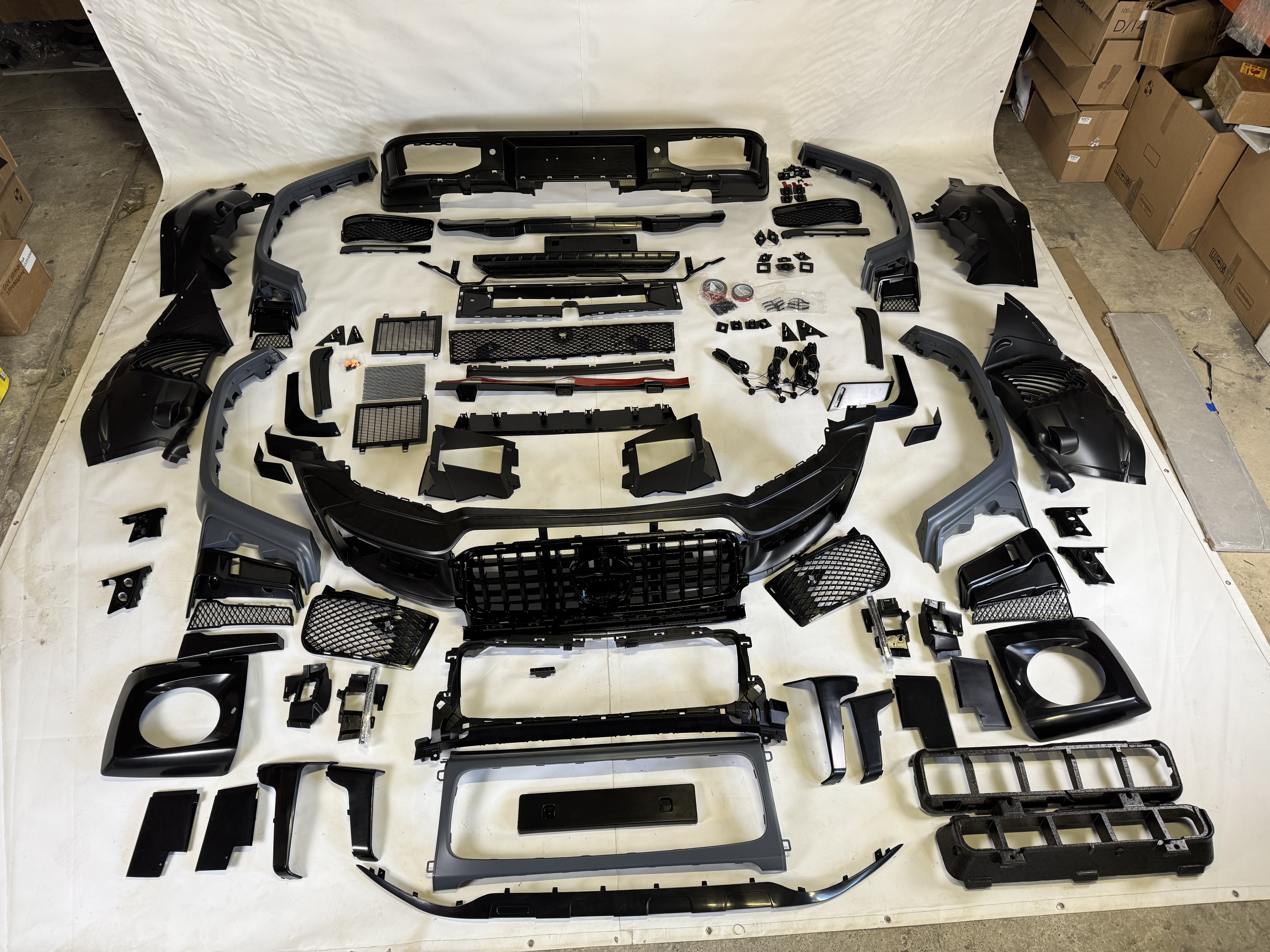 Bodykit Mercedes W465 BBS styl