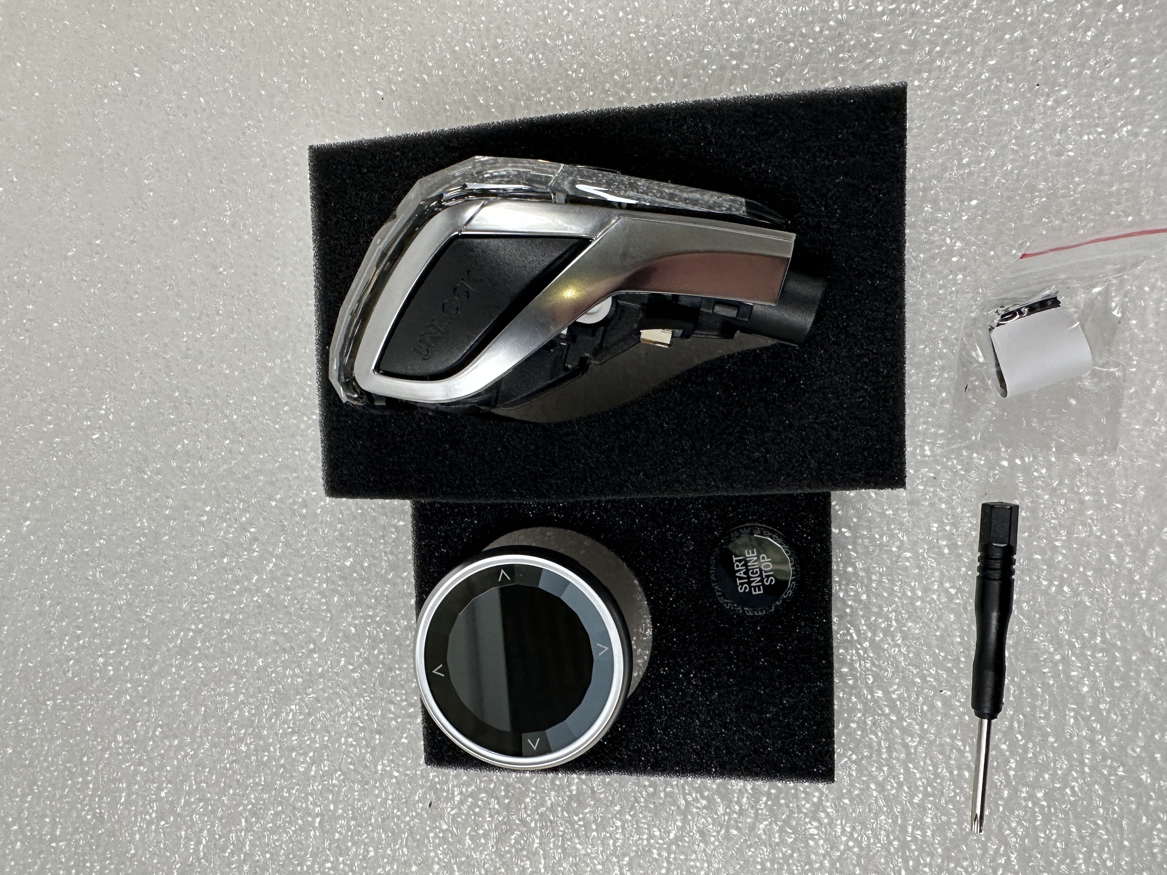 Gałka zmiany biegów krystał do BMW 2 3 4 X3 X4 X5 X6 X7 G-seria logo M