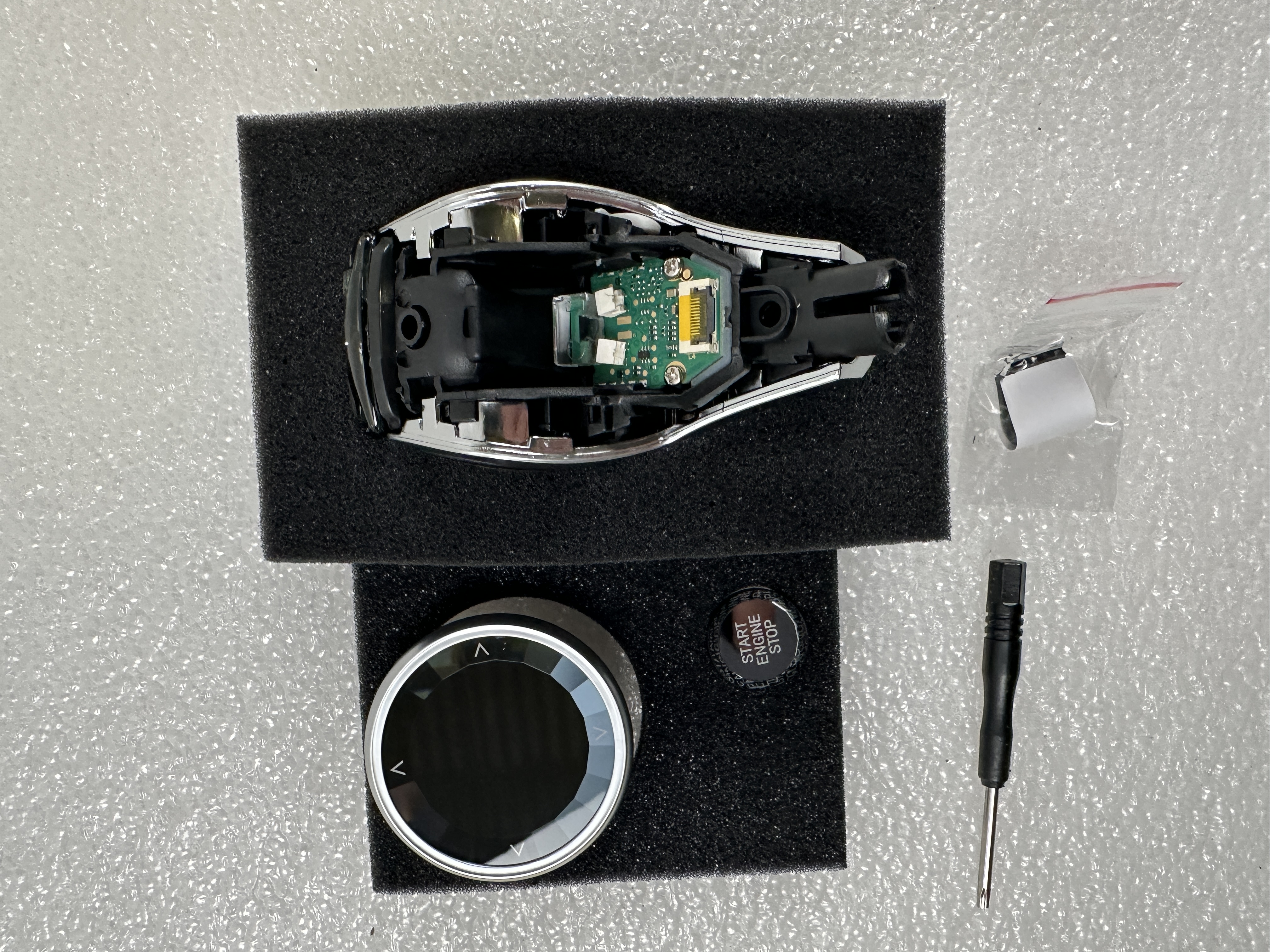 Gałka zmiany biegów krystał do BMW 2 3 4 X3 X4 X5 X6 X7 G-seria logo M