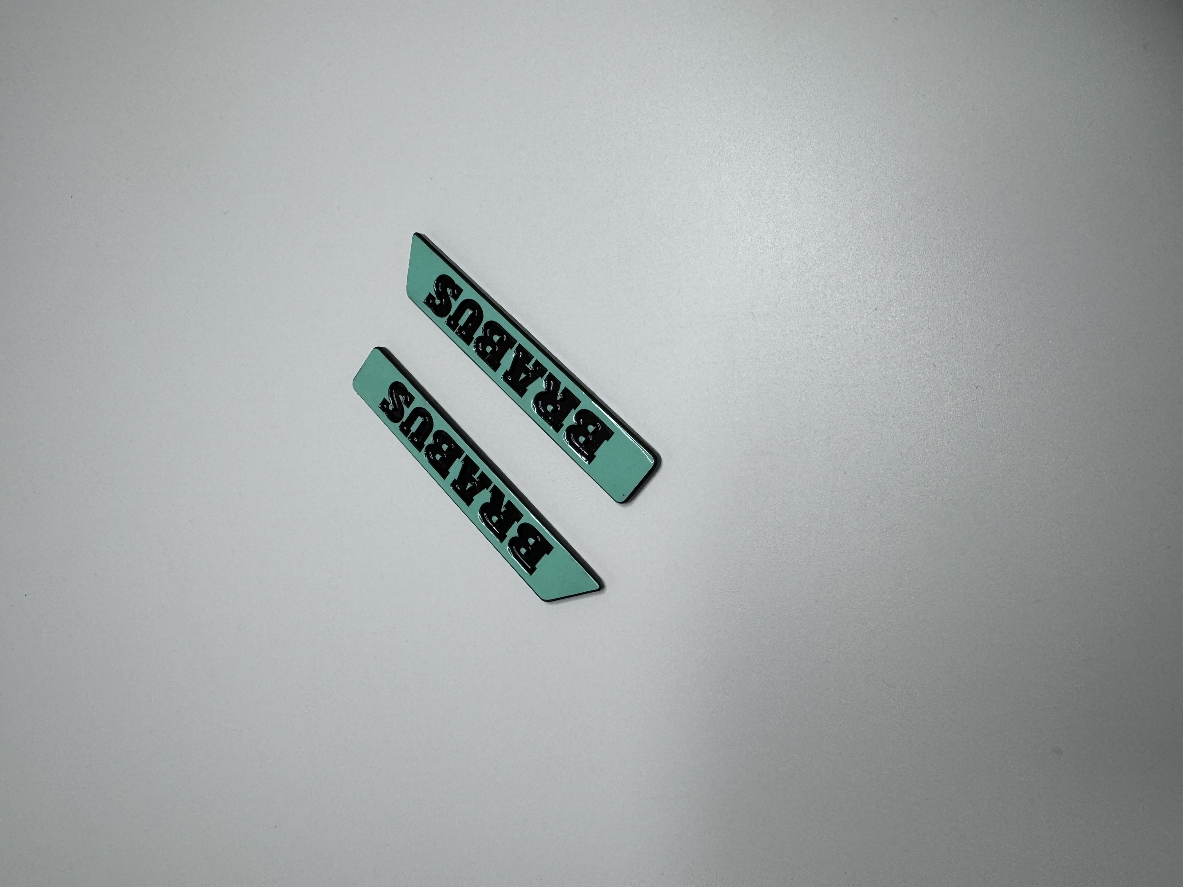 Zestaw emblematów Mercedes-Benz W463A W464 2018-2024 G-klasa styl Brabus Tiffany