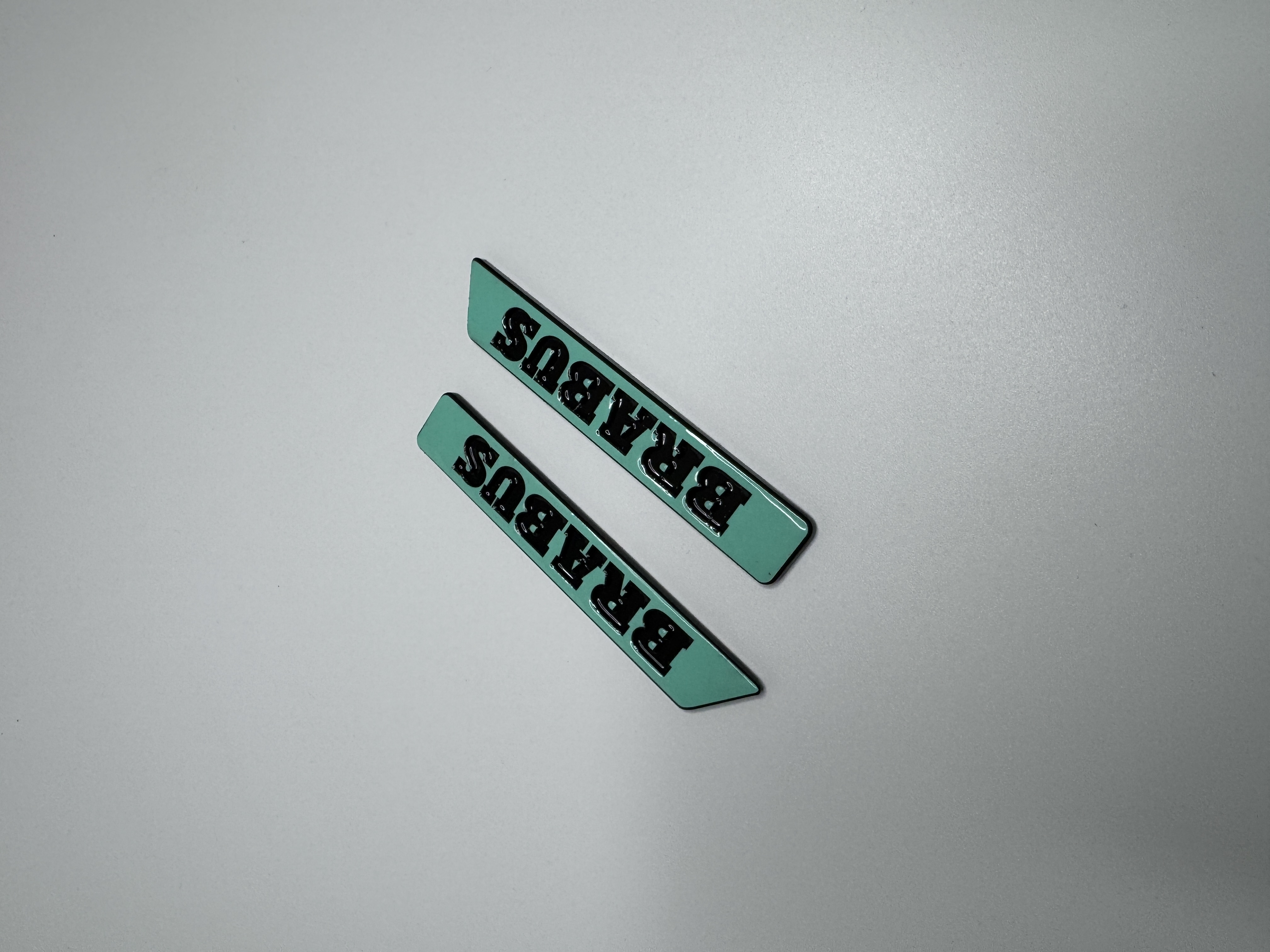 Zestaw emblematów Mercedes-Benz W463A W464 2018-2024 G-klasa styl Brabus Tiffany